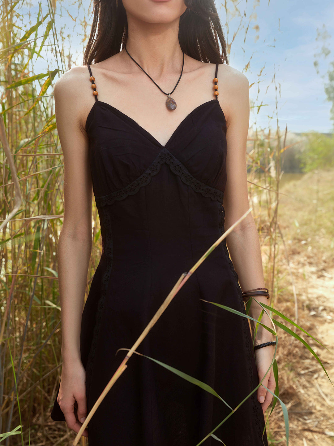 Little black mini dress