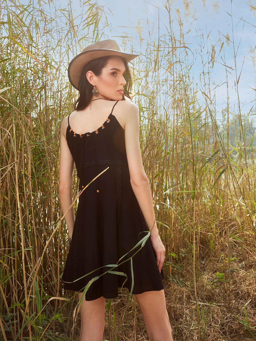 Little black mini dress