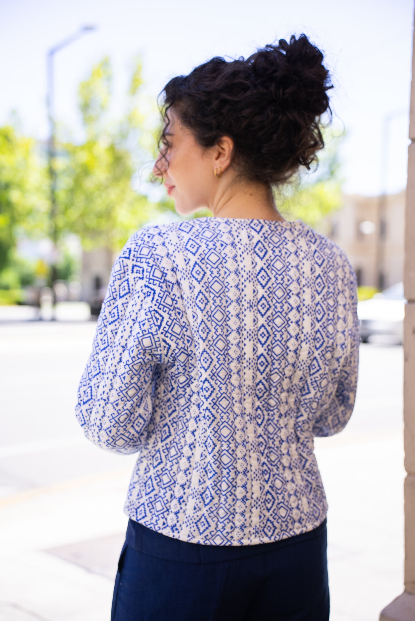 Sapphire Quilted Jacket