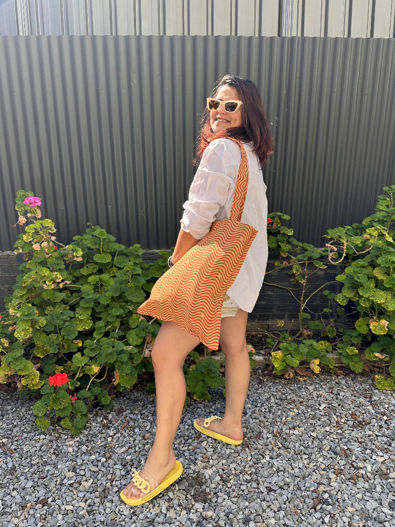 Hand Block Printed Bag