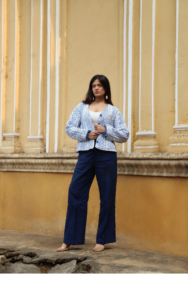 Sapphire Quilted Jacket For Women