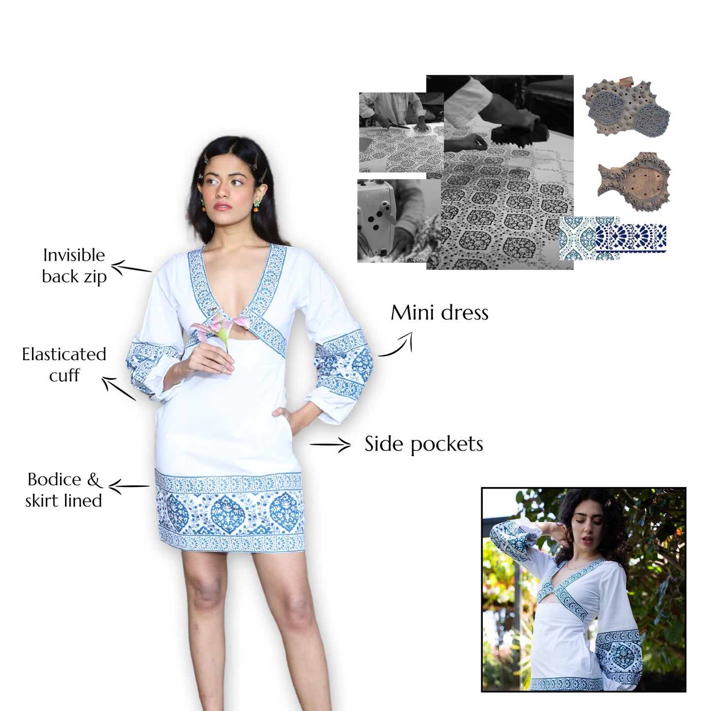 Poet Mini Dress