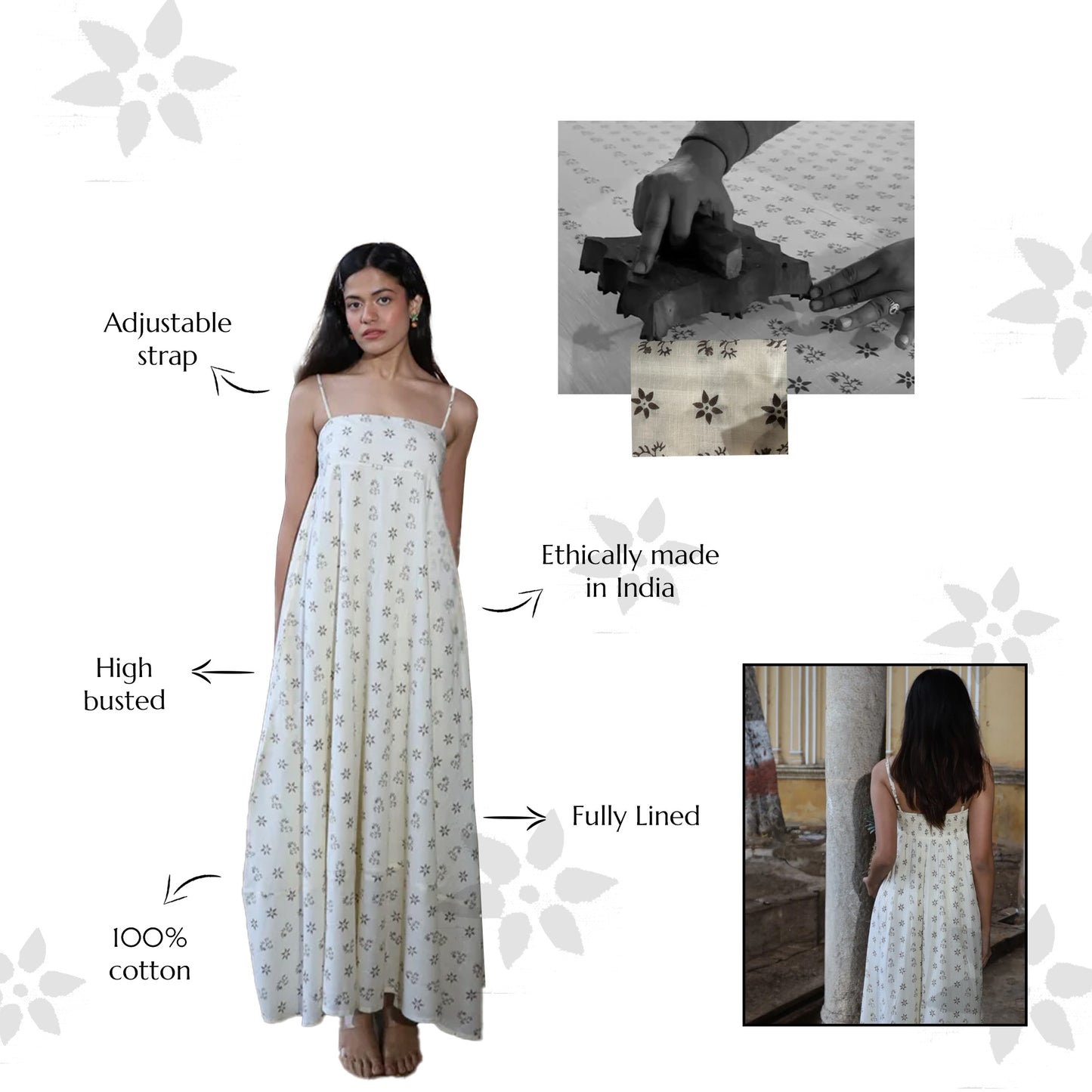 Sirmaur Strappy Maxi Dress