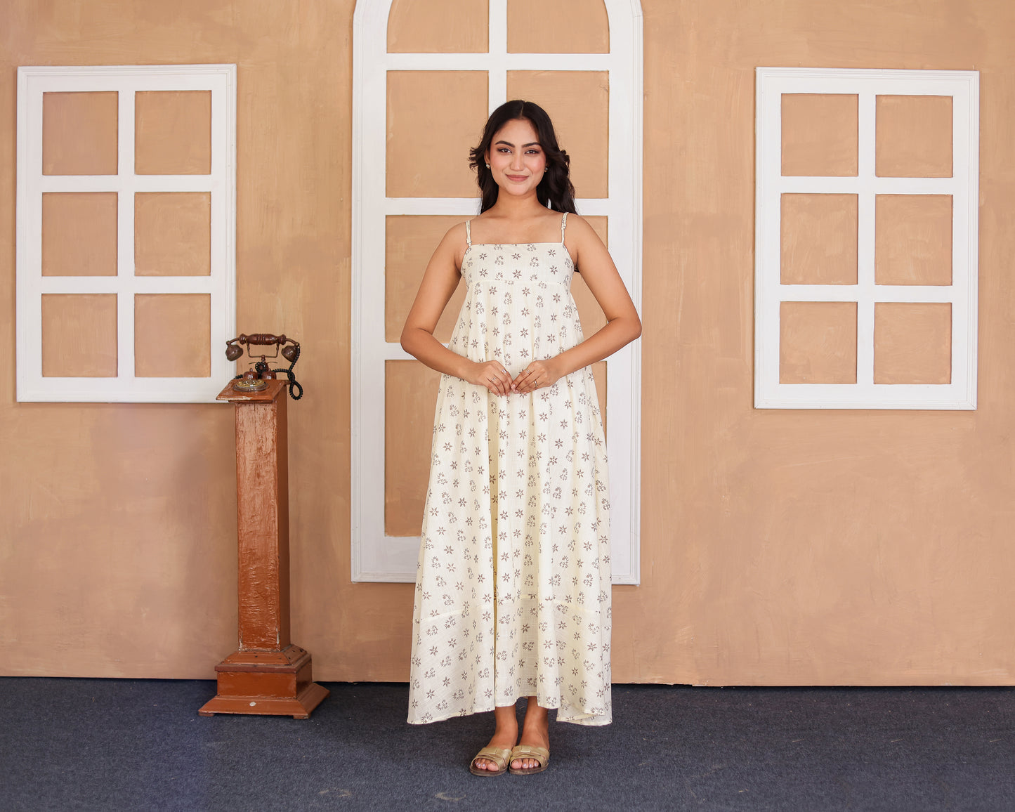 Sirmaur Strappy Maxi Dress