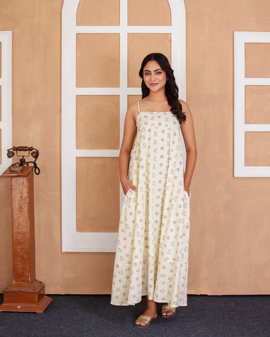 Sirmaur Strappy Maxi Dress