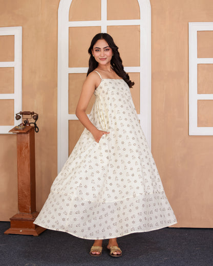 Sirmaur Strappy Maxi Dress
