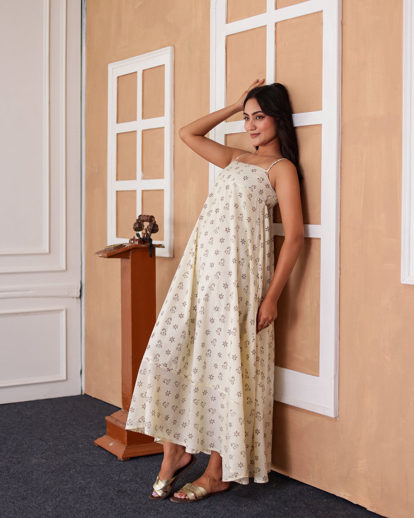 Sirmaur Strappy Maxi Dress