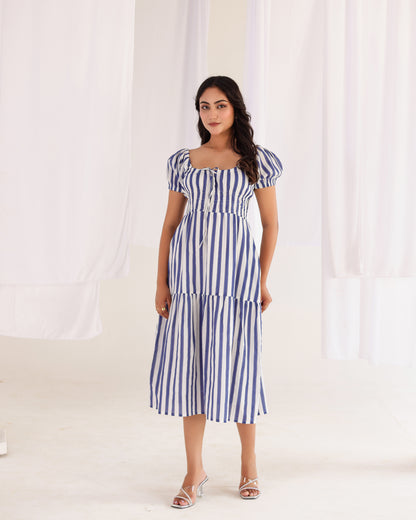 Sky Lilly Stripe Dress