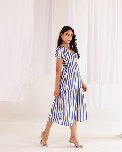 Sky Lilly Stripe Dress