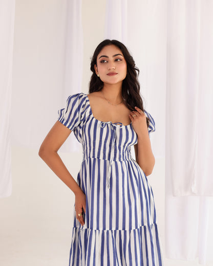 Sky Lilly Stripe Dress