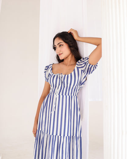 Sky Lilly Stripe Dress