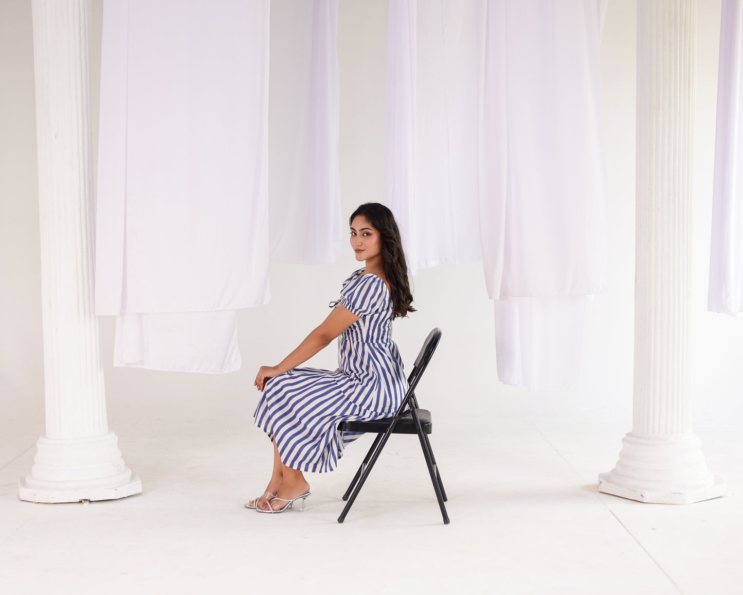 Sky Lilly Stripe Dress