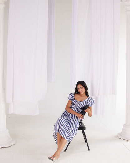 Sky Lilly Stripe Dress