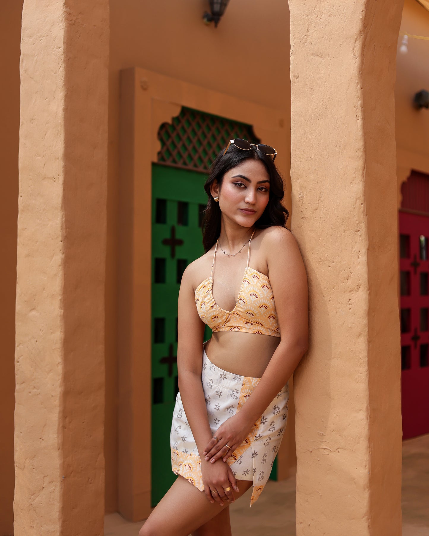 Jaipur Beach Crop top