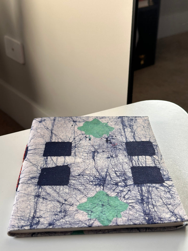 Canvas Art Print Fabric Cover Handmade Paper Notebook