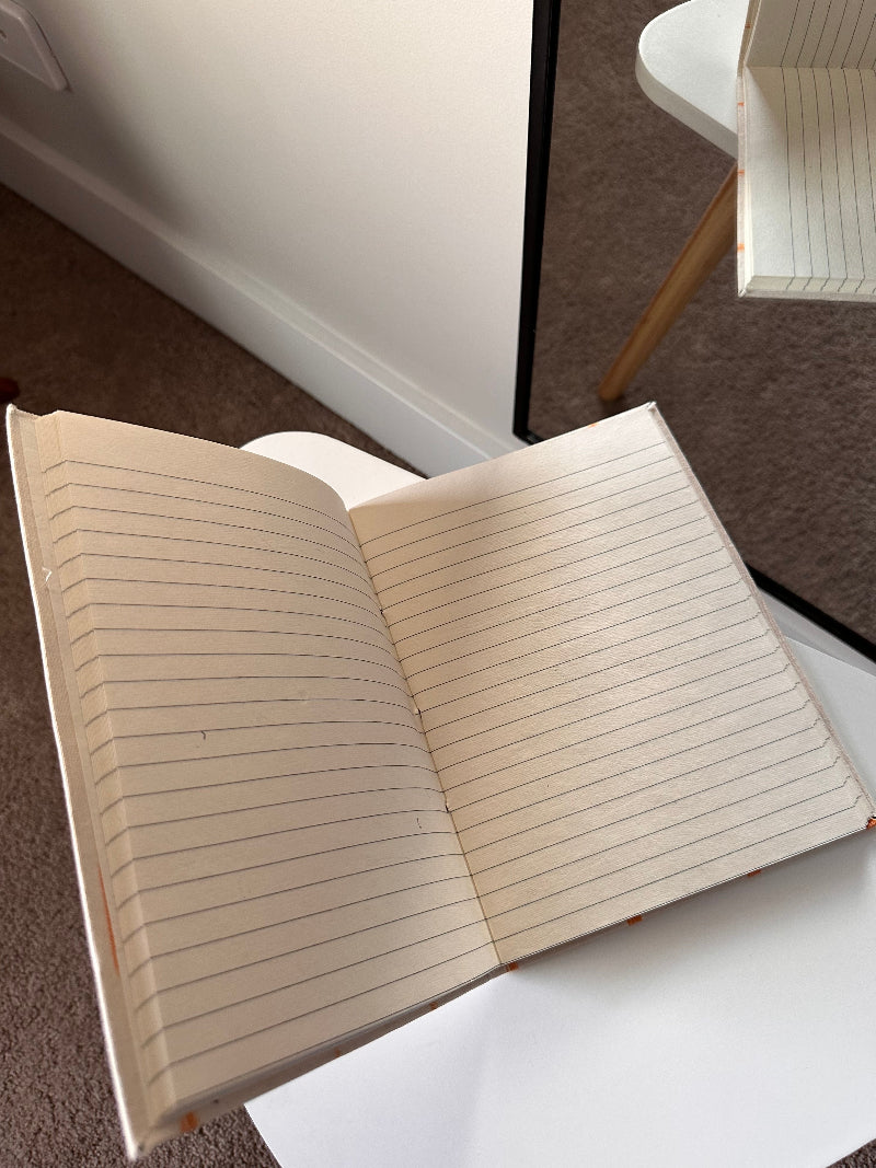 Fabric Cover Handmade Paper Notebook