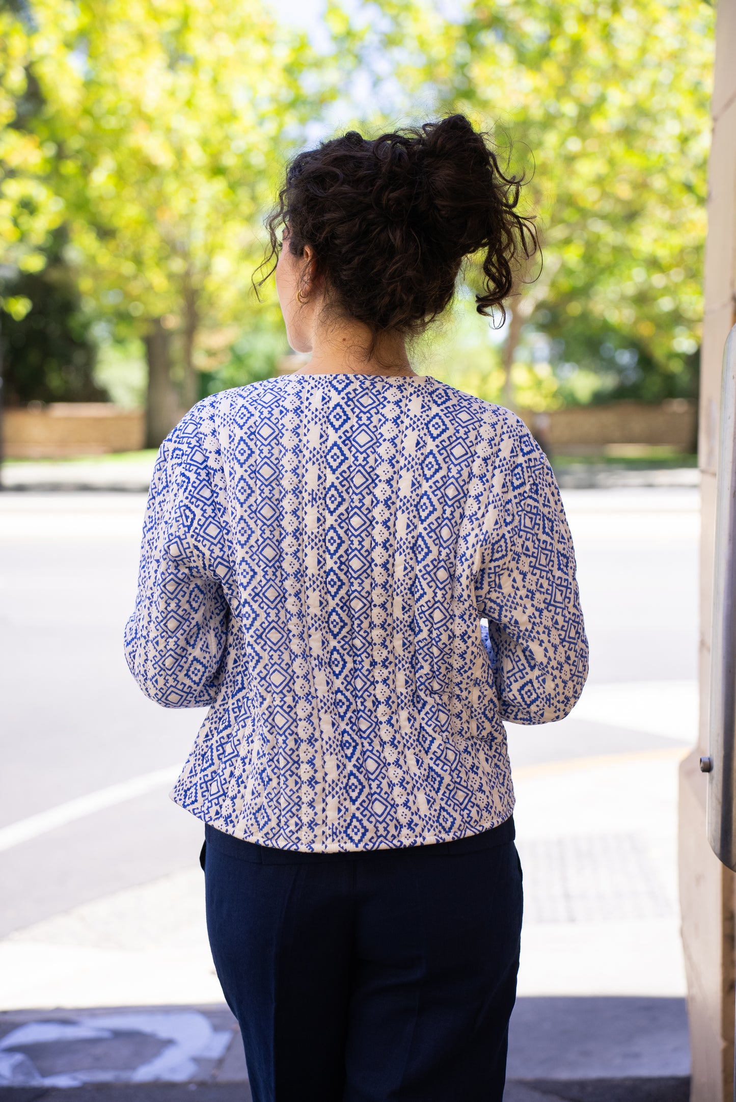 Sapphire Quilted Jacket