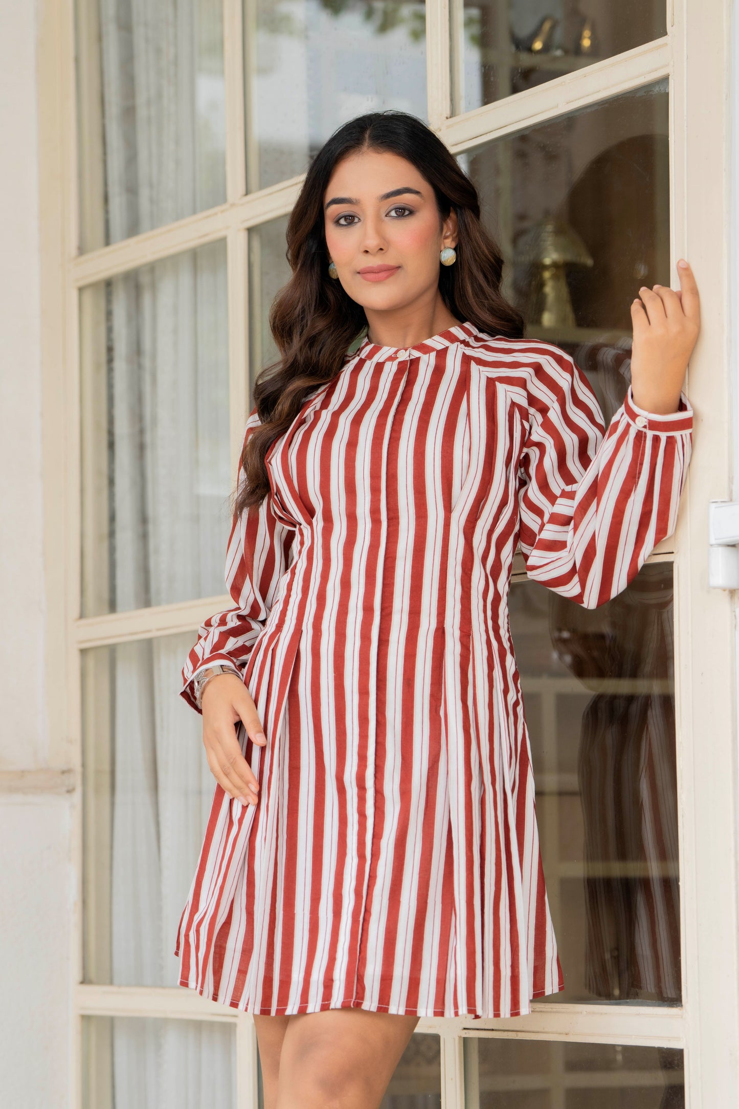 Candy Stripe Mini Dress
