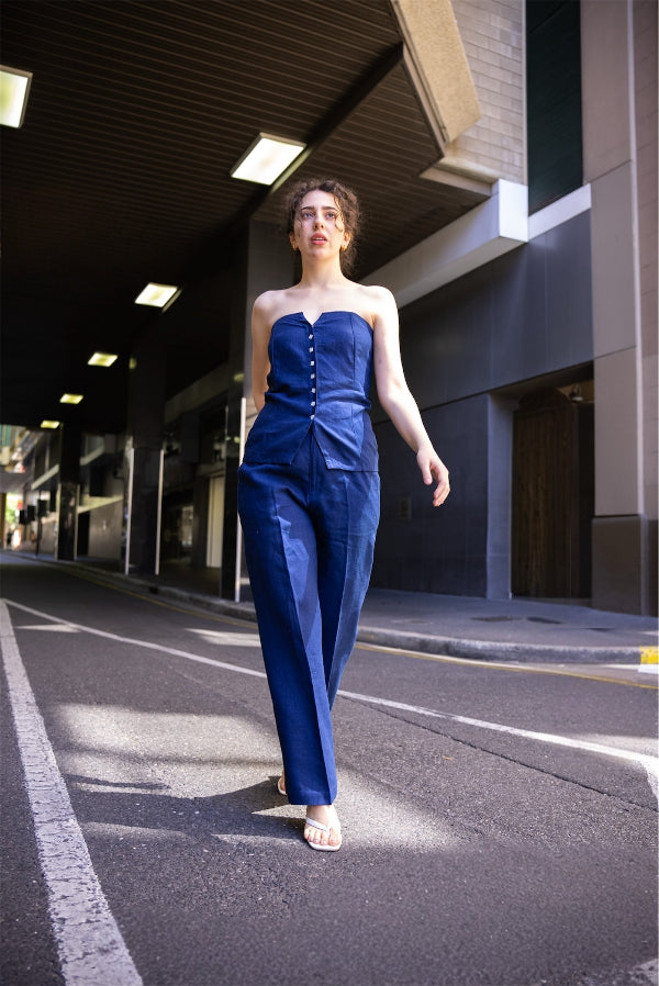 100% Cotton Linen Pants