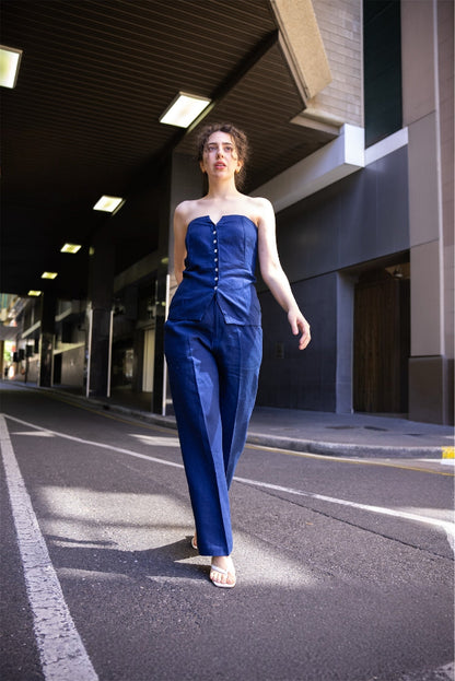 100% Cotton Linen Pants