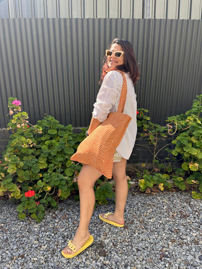 Hand Block Printed Bag