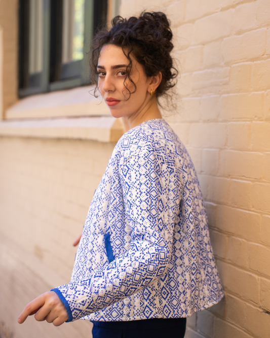 Sapphire Quilted Jacket