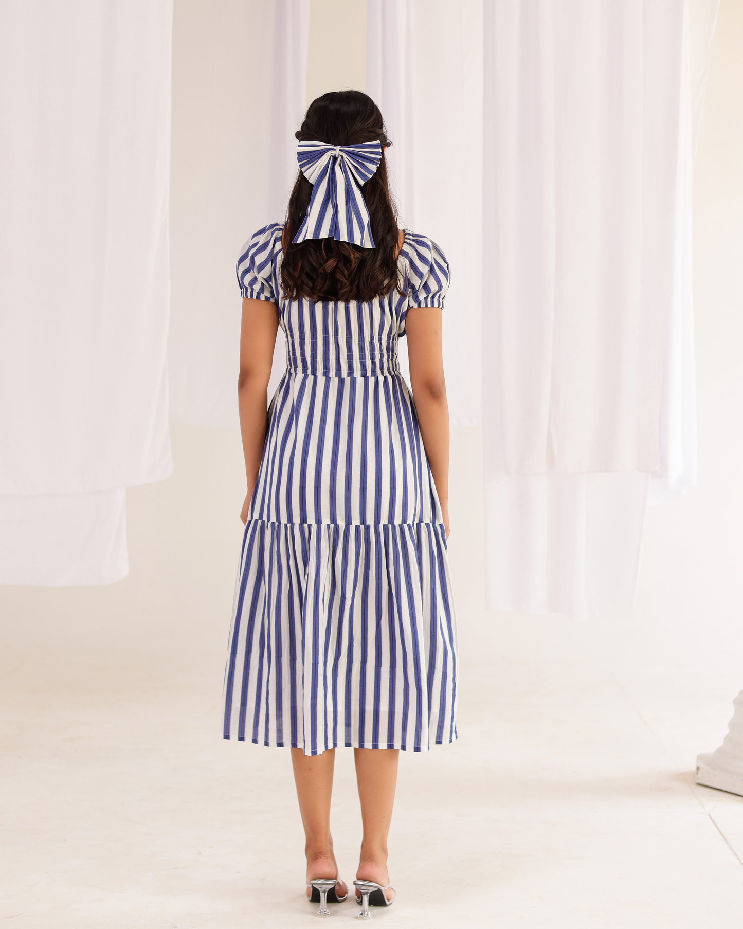 Sky Lilly Stripe Dress