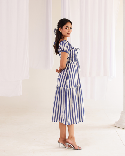 Sky Lilly Stripe Dress