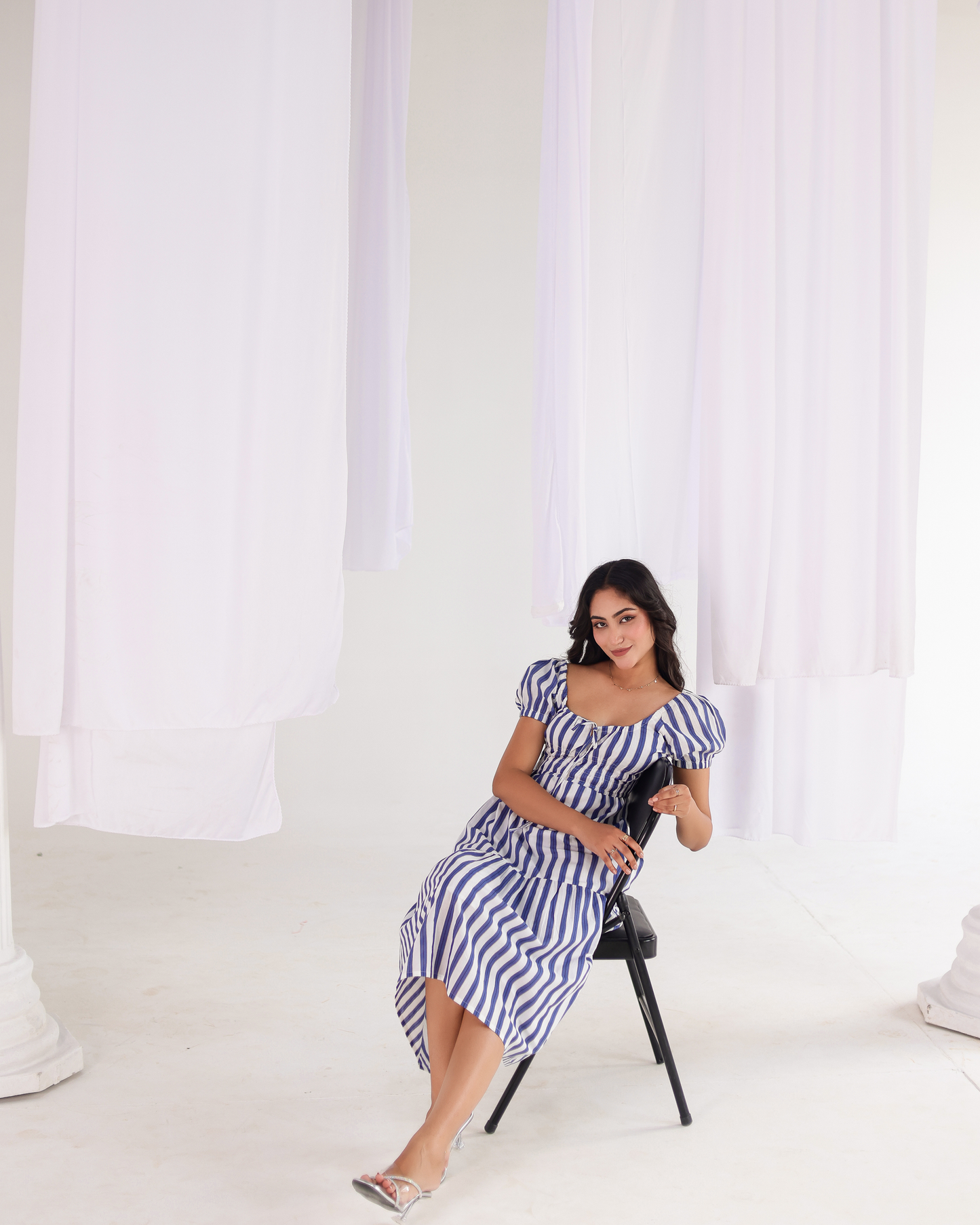 Sky Lilly Stripe Dress