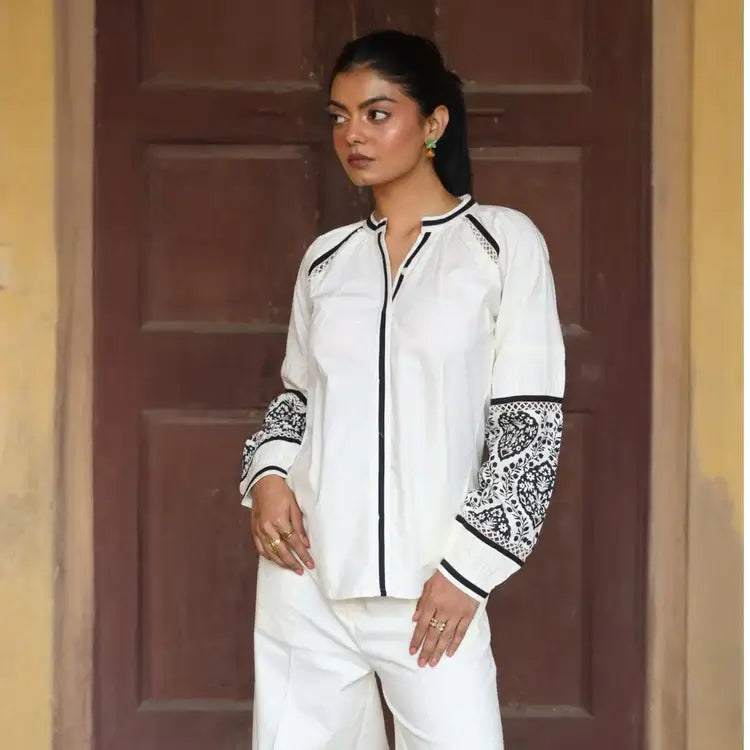 Sophia Blouse and Pant Set